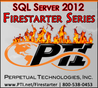 PTI SQL Server 2012 Webcast Series Badge